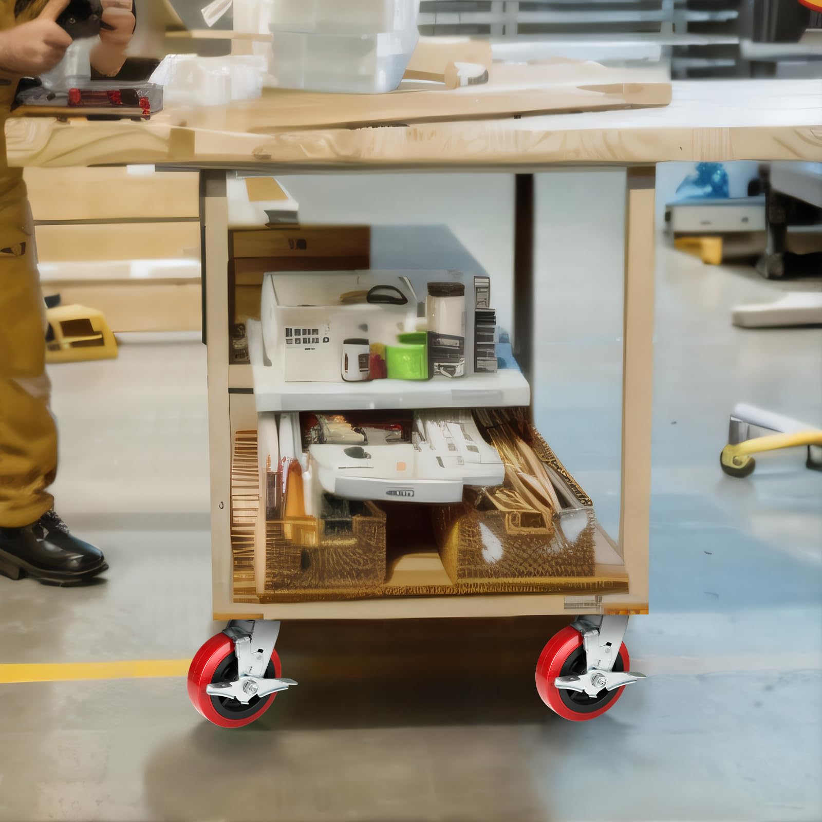 Demystifying the Difference: Casters vs. Wheels