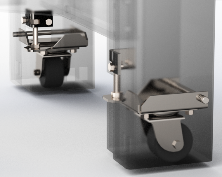 How Do Retractable Casters Enhance Furniture Functionality?