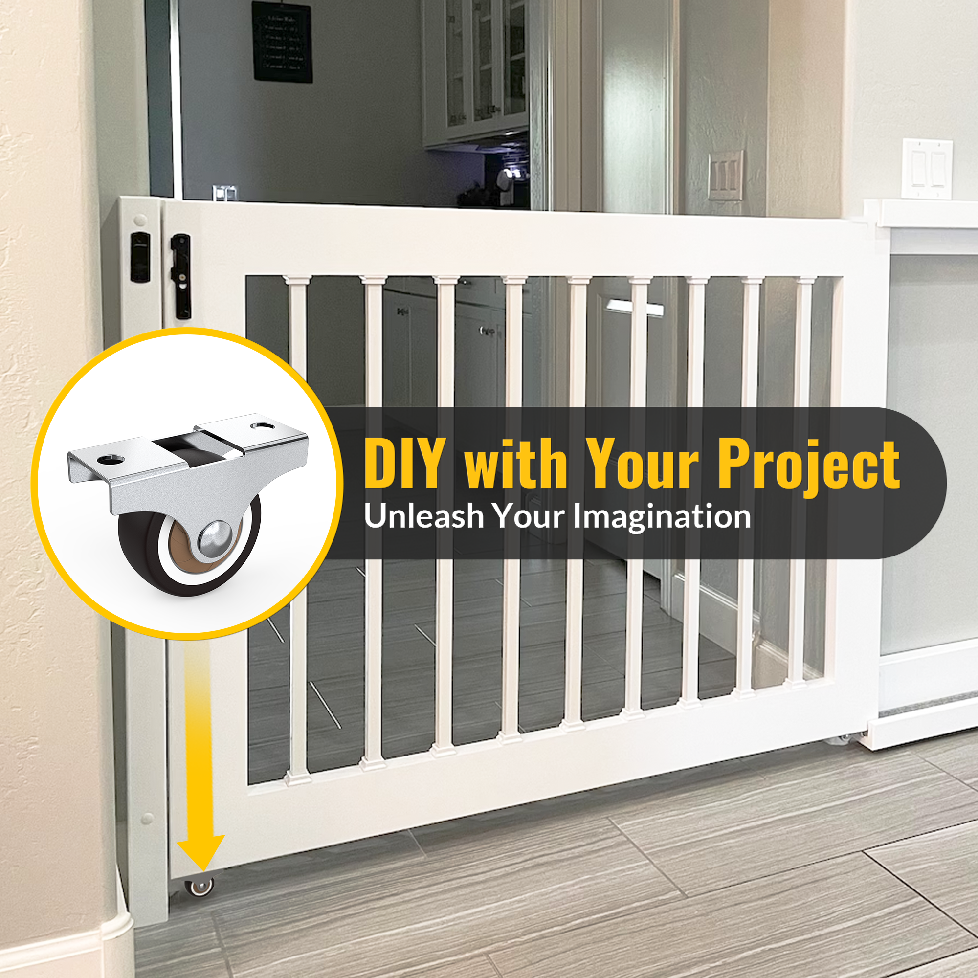 1.25 in Rigid Fixed Caster