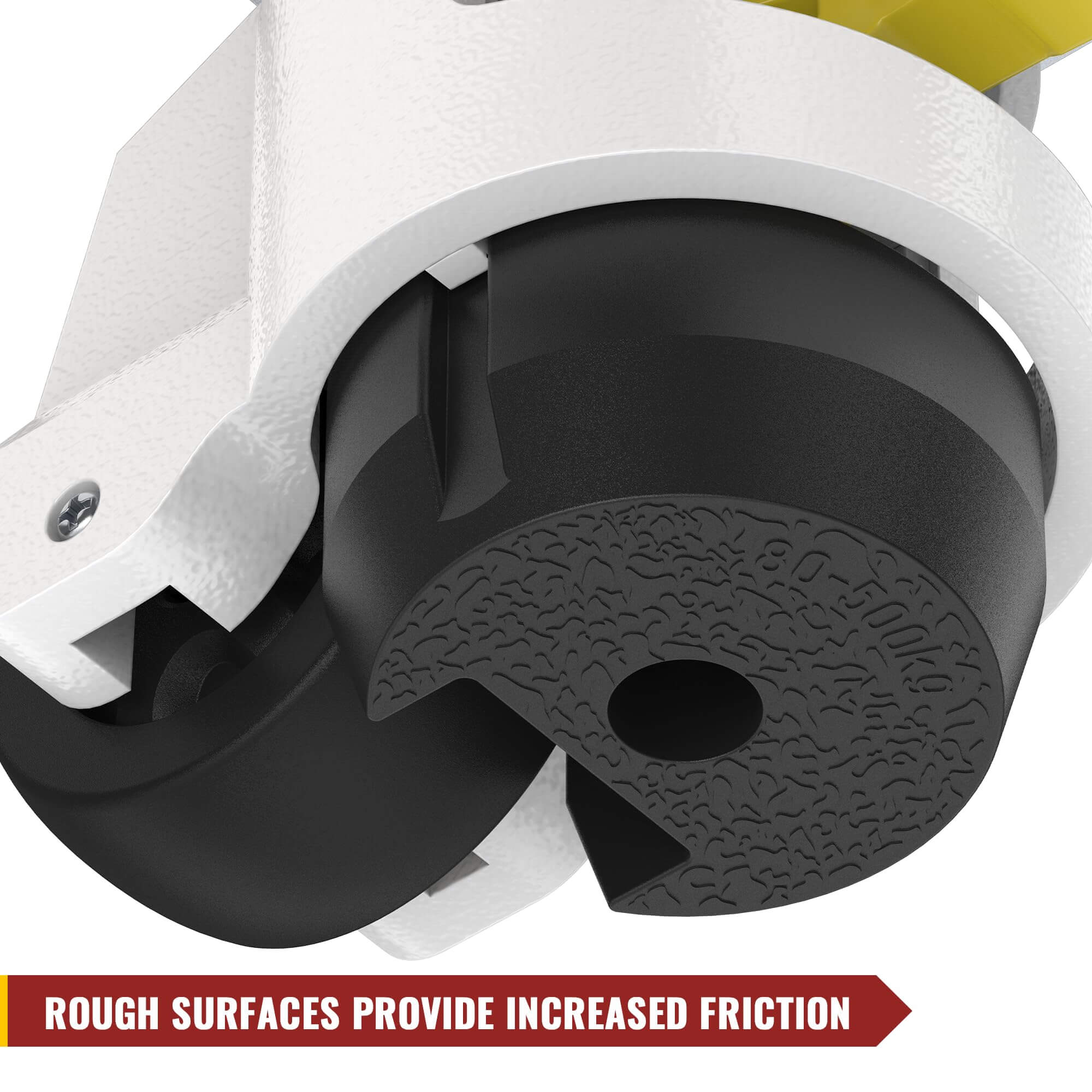 Leveling Casters 60 Plate Mount, Set of 4