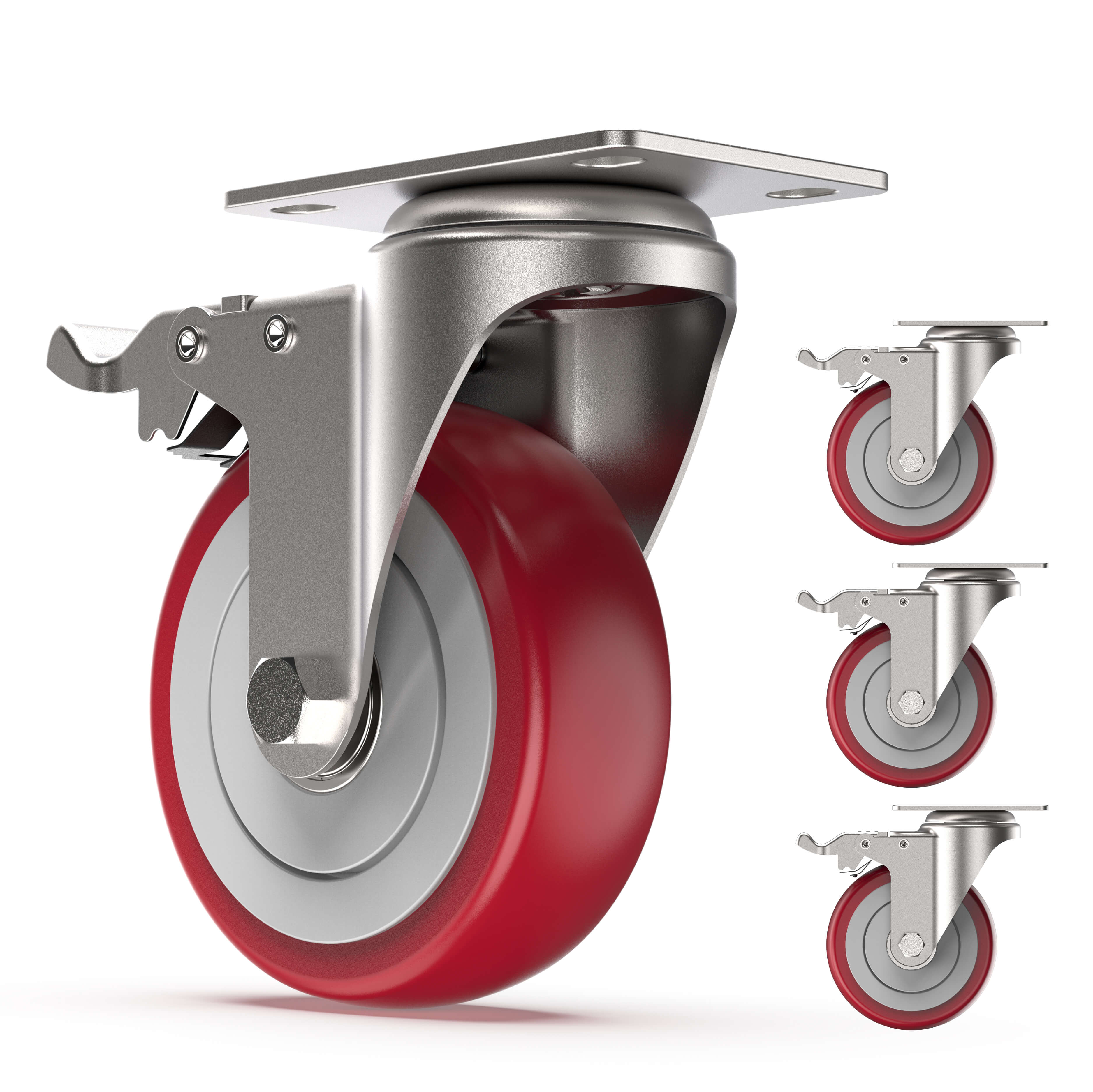 caster wheels heavy duty