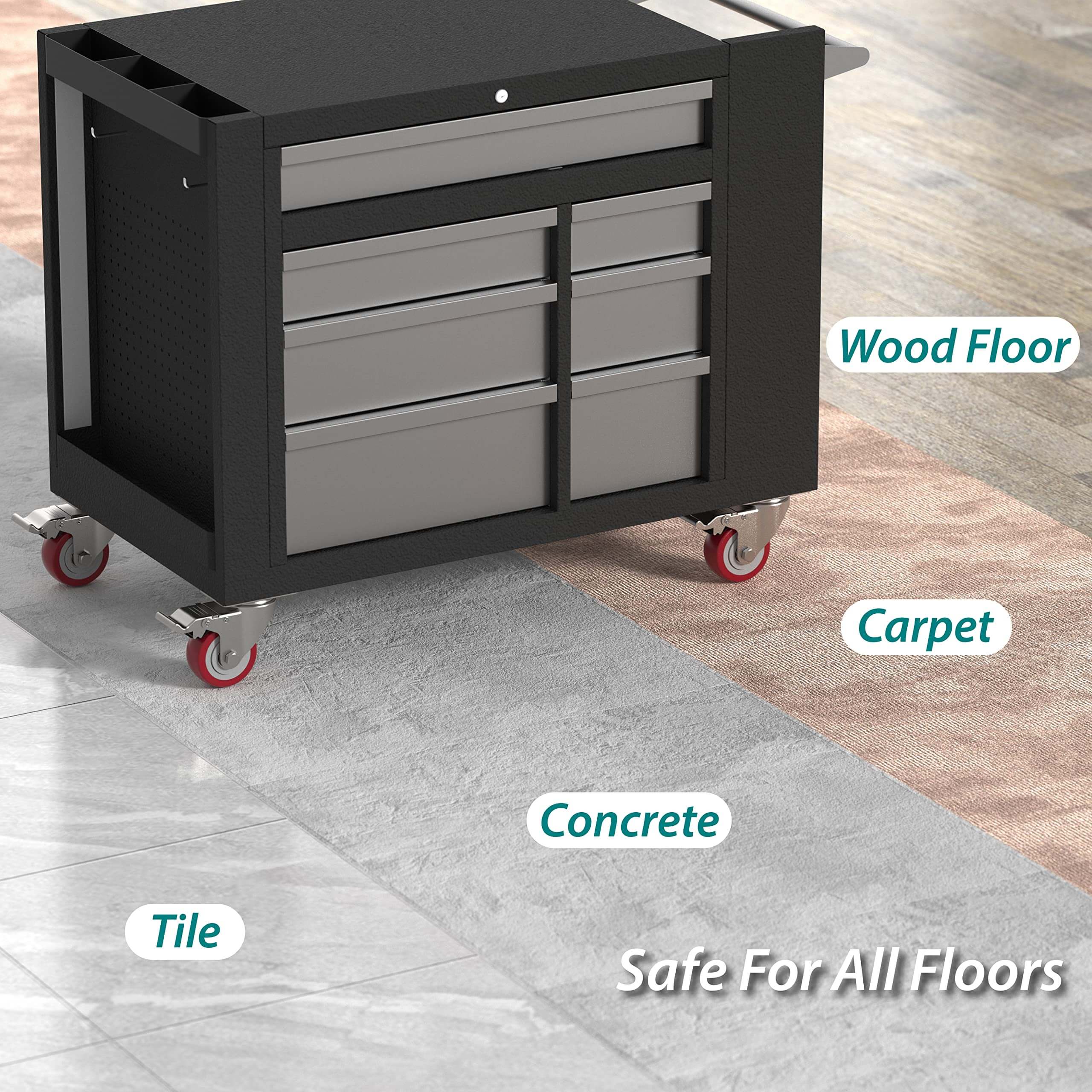 caster wheels heavy duty
