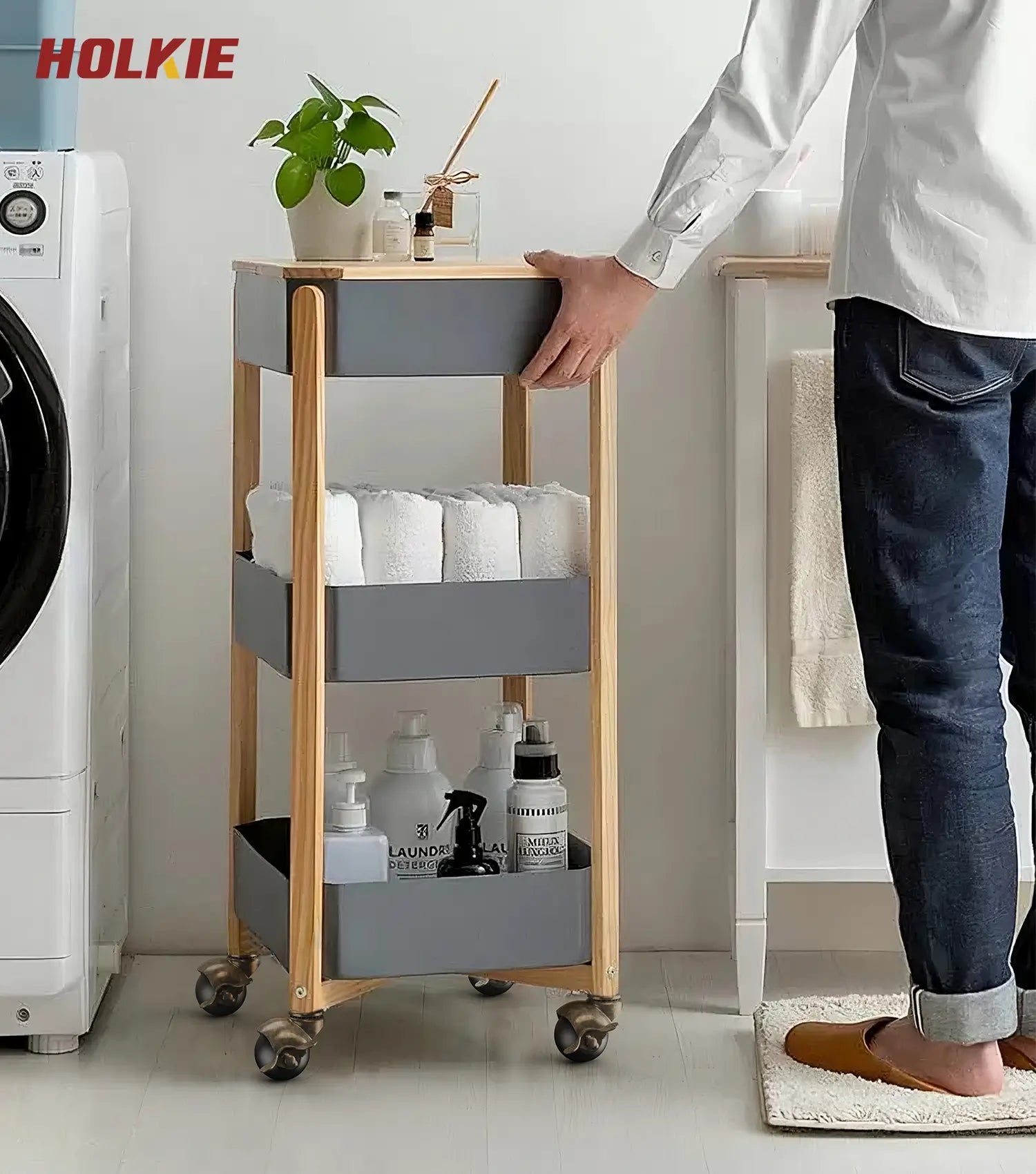 Ball casters ideal for lightweight furniture, brass