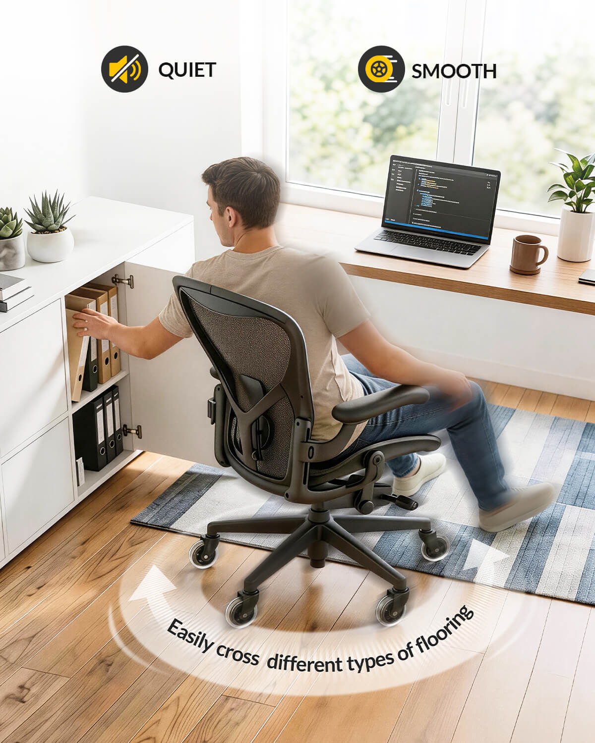 3 Inch Office Chair Wheels