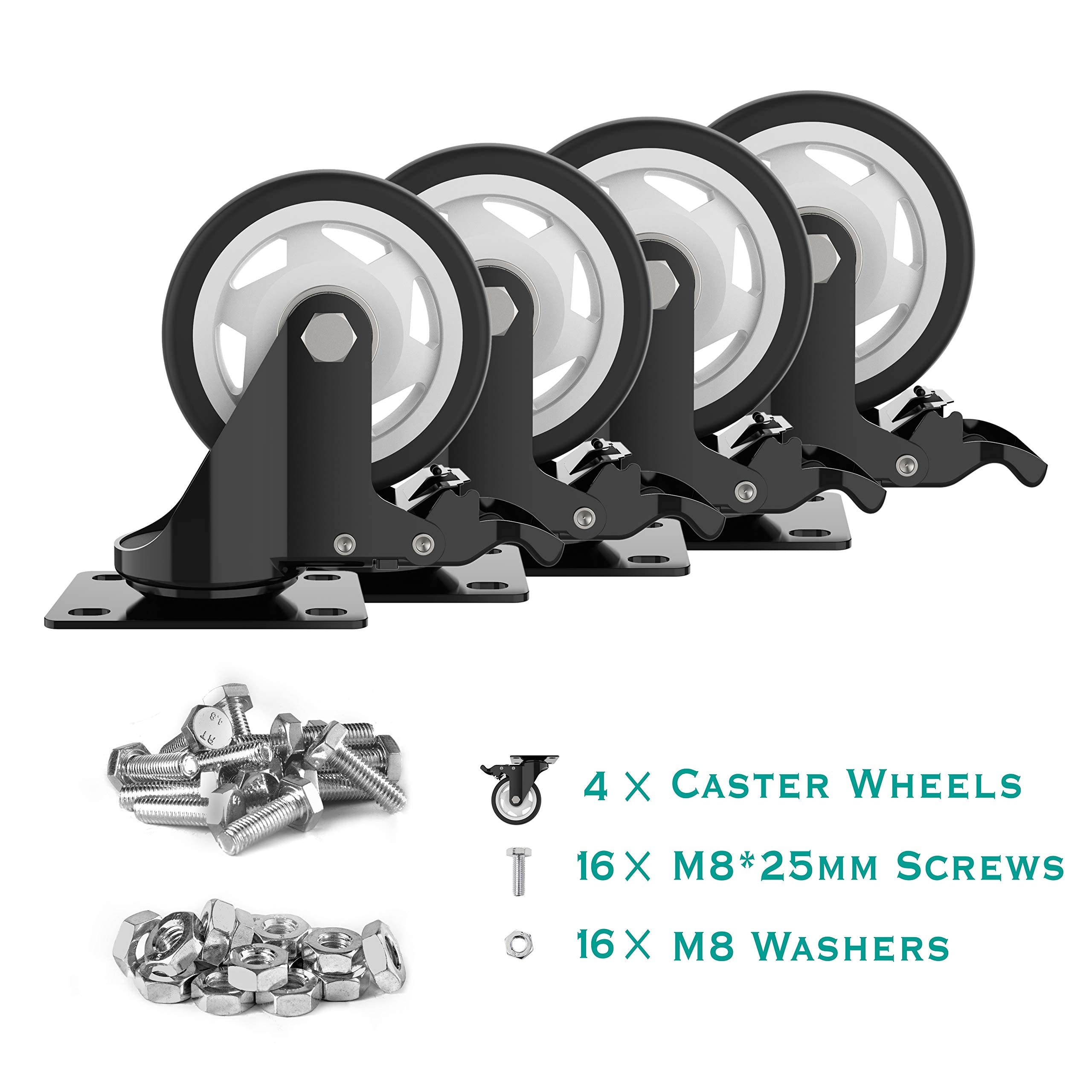caster wheels heavy duty