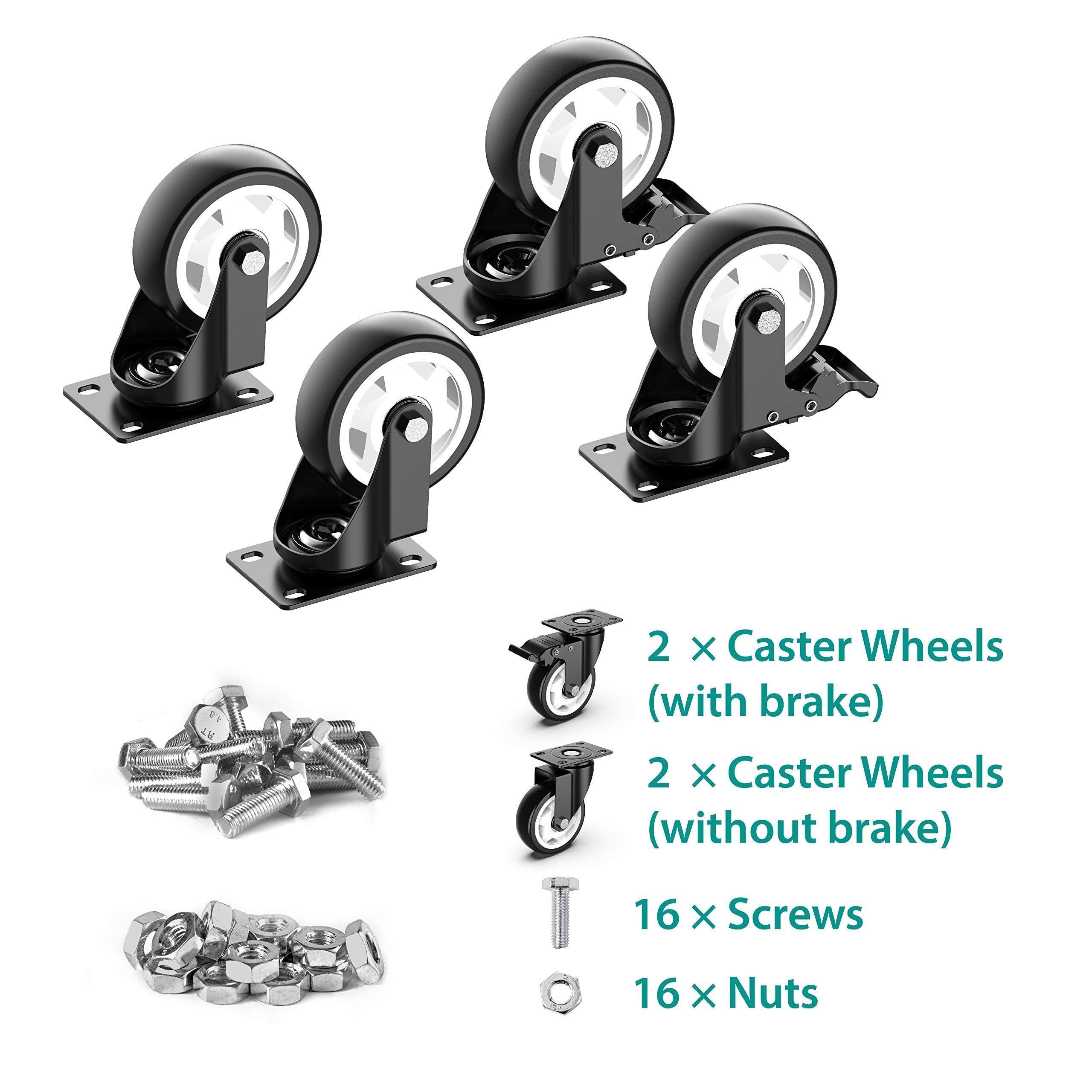 caster wheels heavy duty