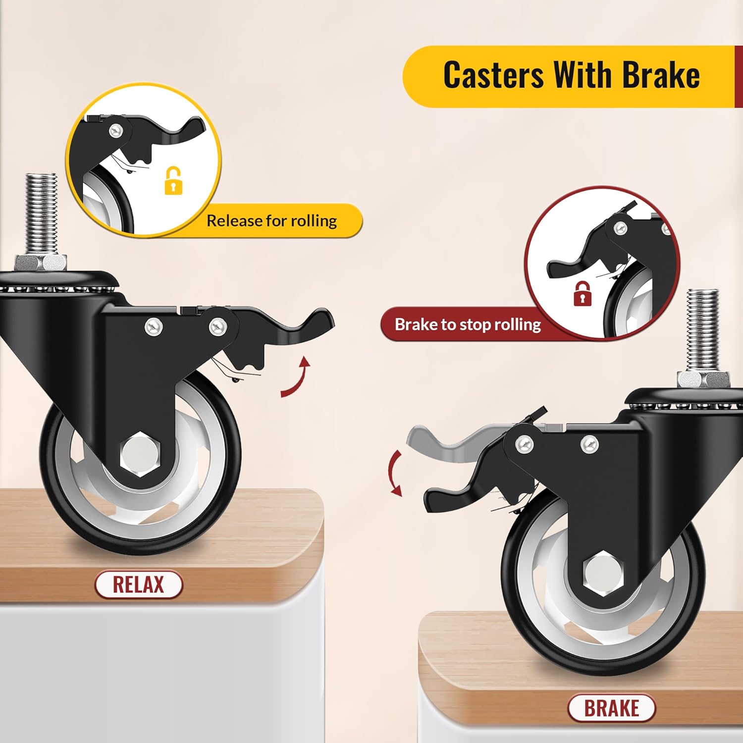 heavy duty casters