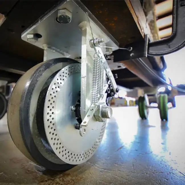 How Retractable Casters Slash the Total Cost of Ownership (TCO) for Medical Equipment