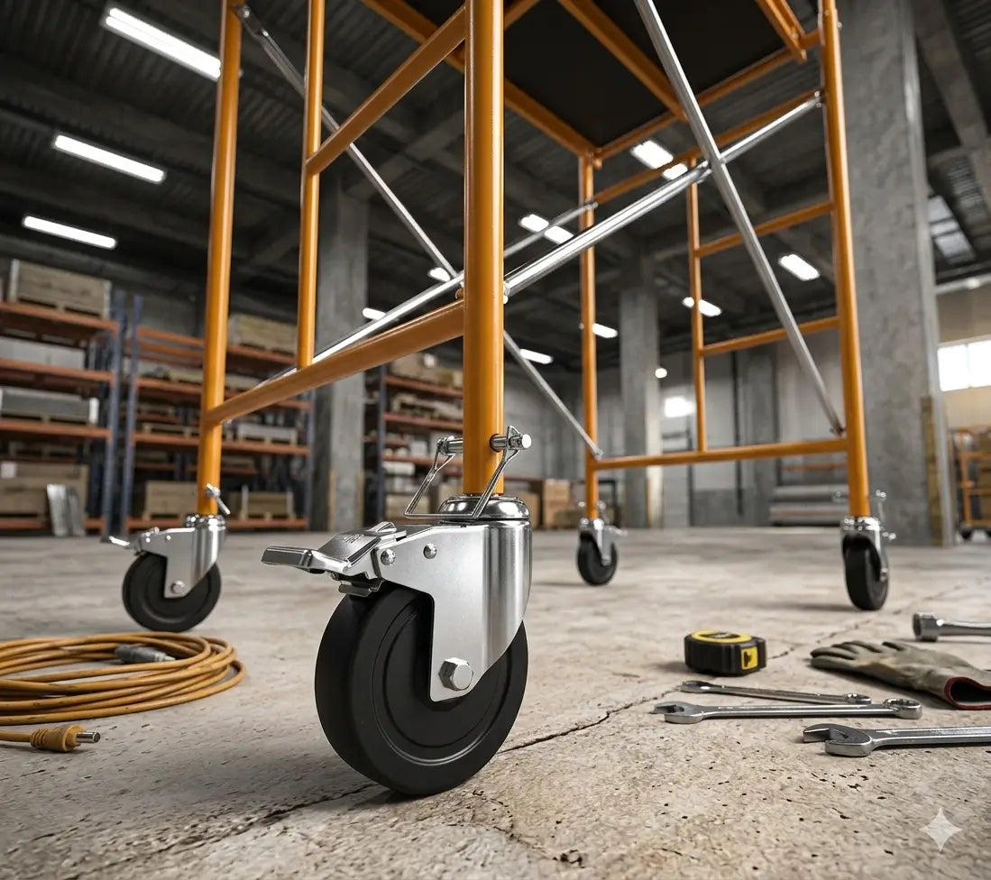 Scaffold Casters: How to Choose the Right Wheels for Mobile Scaffolding