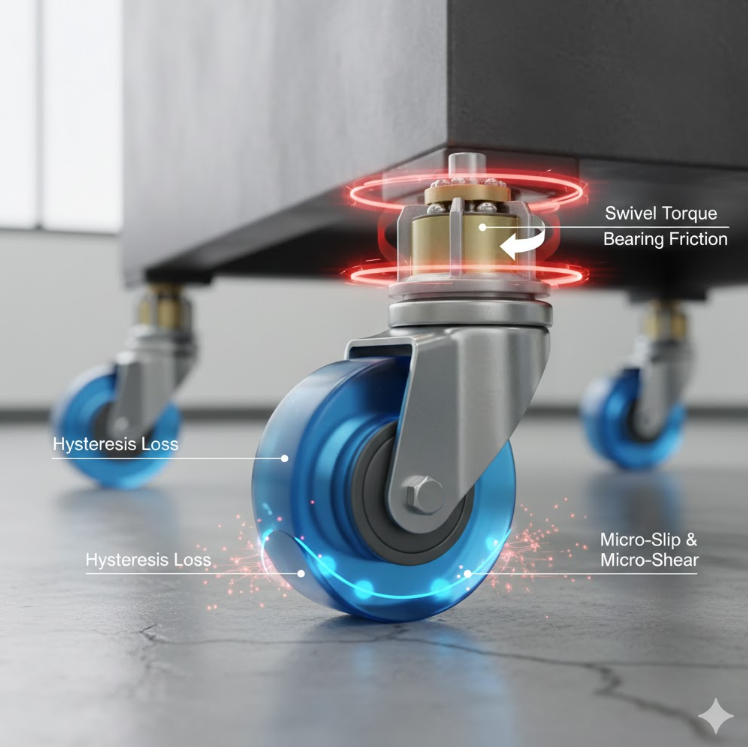 The Physics of Rolling Resistance: Why Stem Casters Move Smoothly