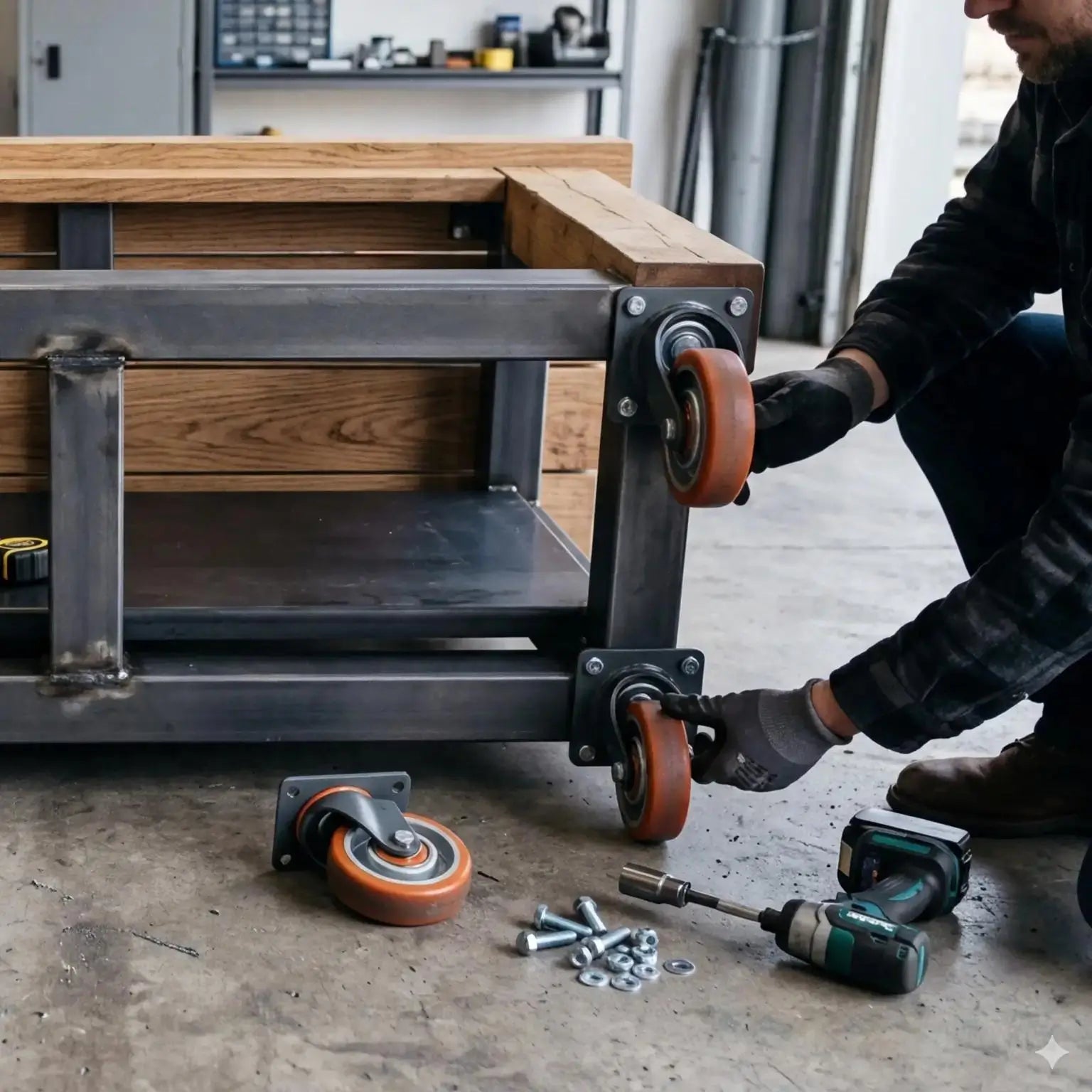 How to Install Plate Casters