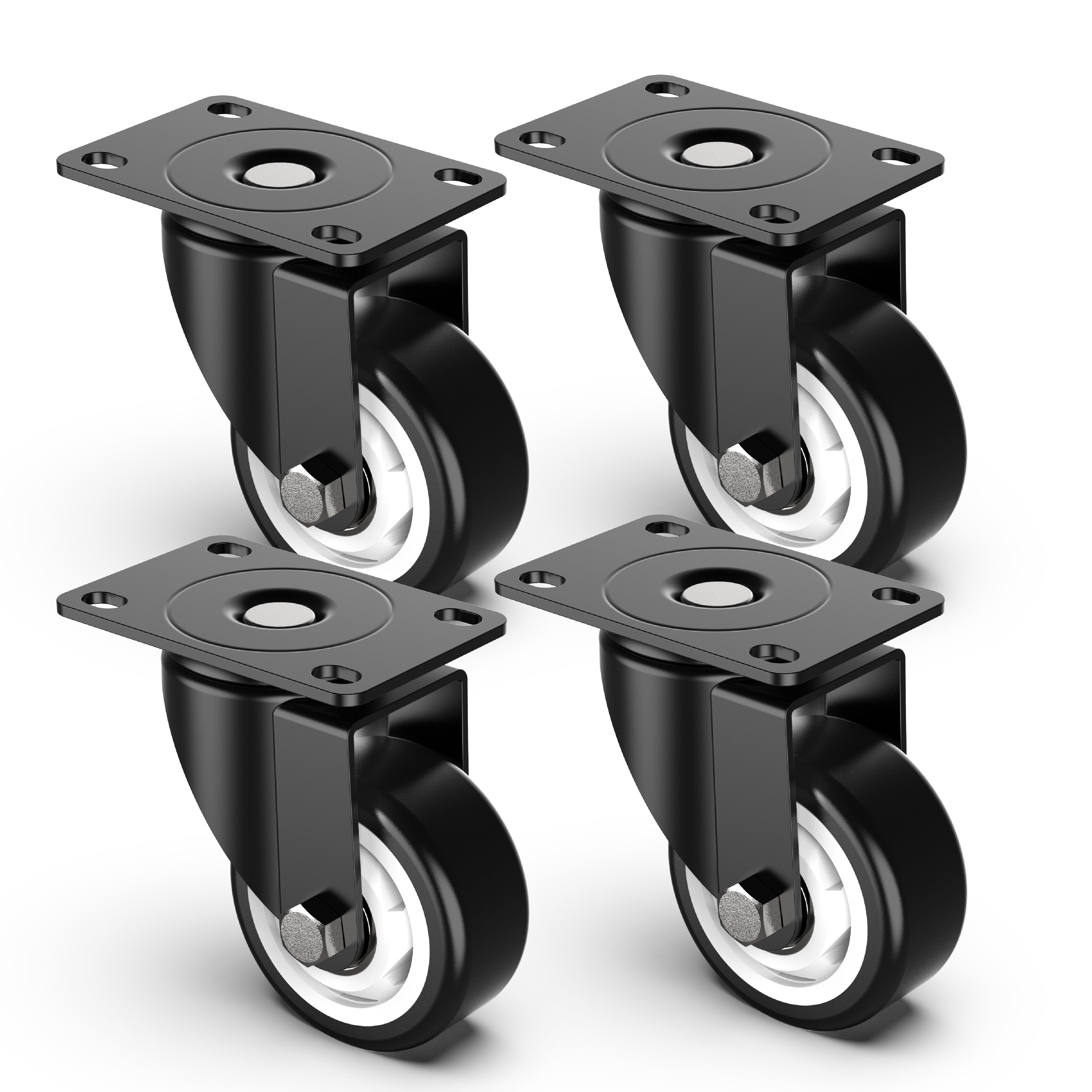 Standard Duty Casters (400-1,000LBs. Capacity)