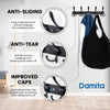 Coat Rack Wall Mount Black