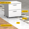 1.25 inch L-shaped casters, smoothly on wood, tile, and carpet