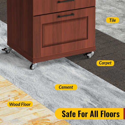 1 inch stem caster brown suitable for many floors in smooth mobility - Holkie