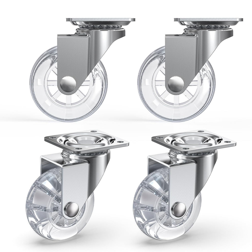 Polyurethane Swivel Casters - Furniture Wheels for Plant Stands