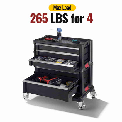 2-inch clear furniture casters supporting 265 lbs weight – Holkie