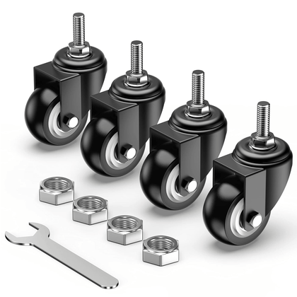 2 inch stem caster no brake 3/8