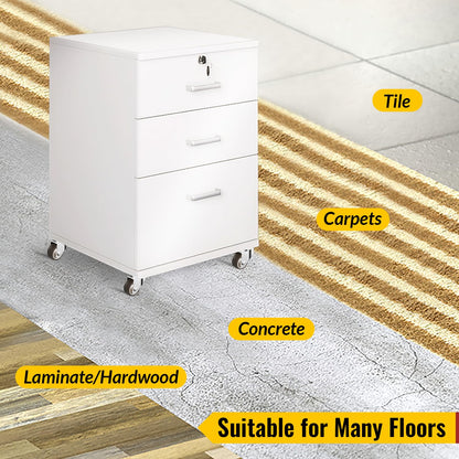 1.5 in Plate Casters Brown without Brake