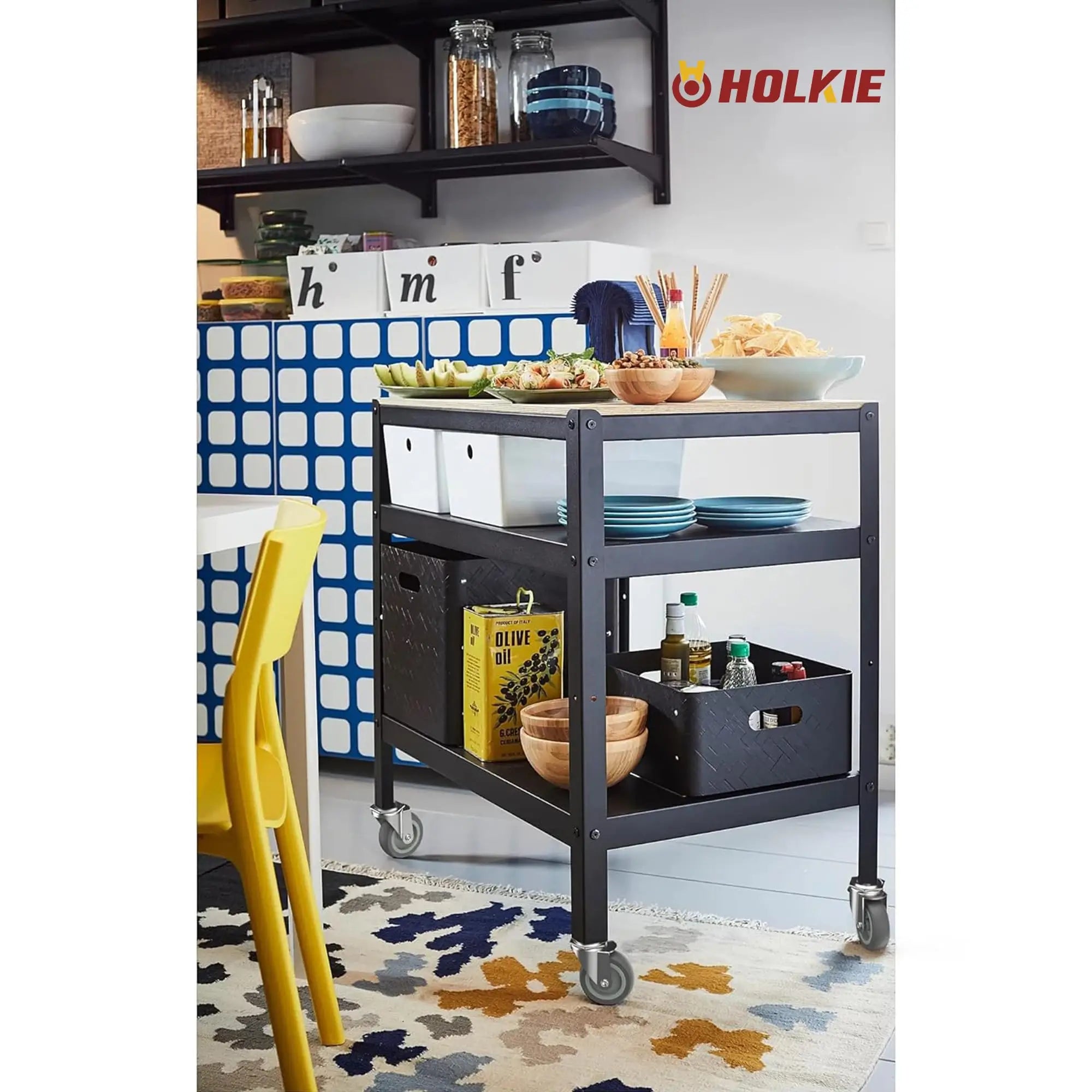 3 inch stem caster wheels no brake for kitchen rolling serving cart