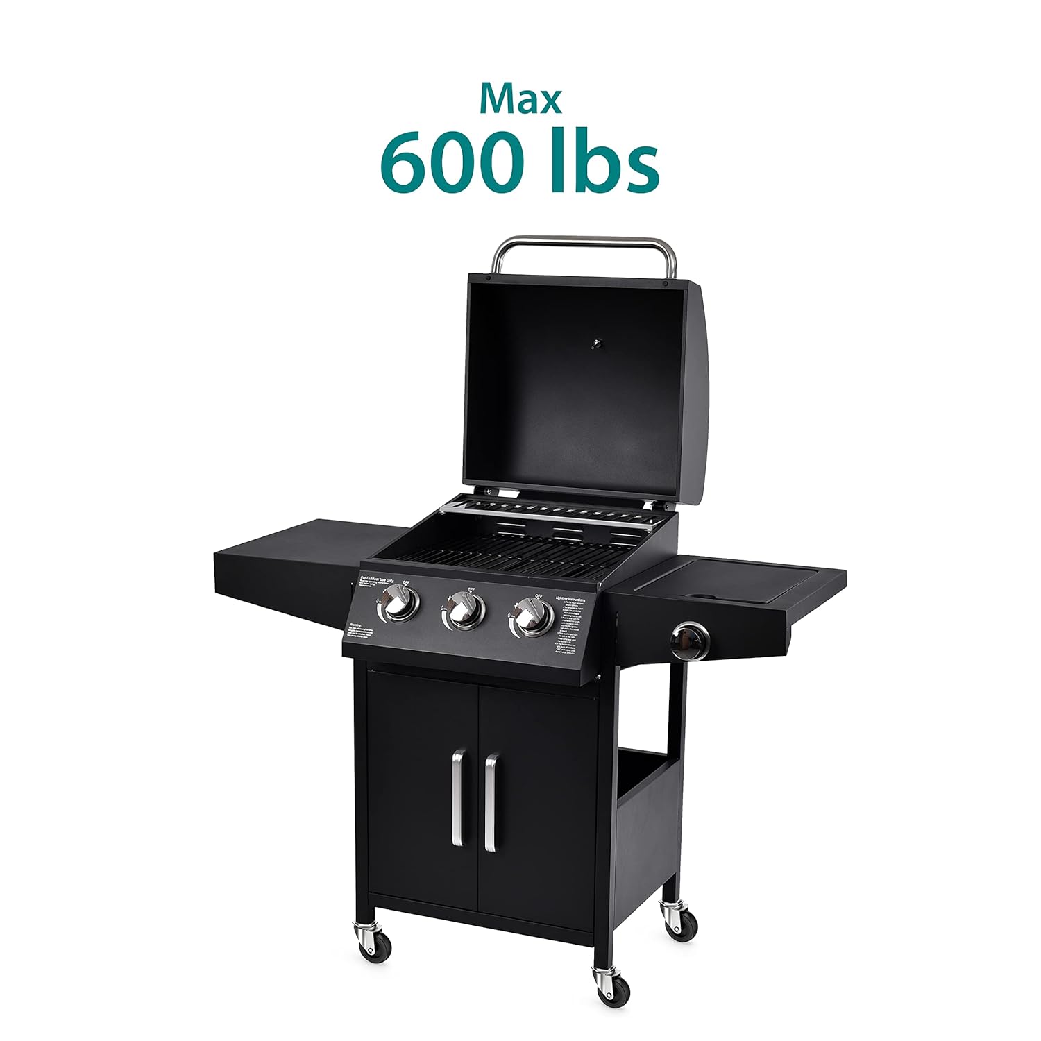 3 inch without Brake 1/2" -13 x 1-1/2" (Stem Length 1-1/2")