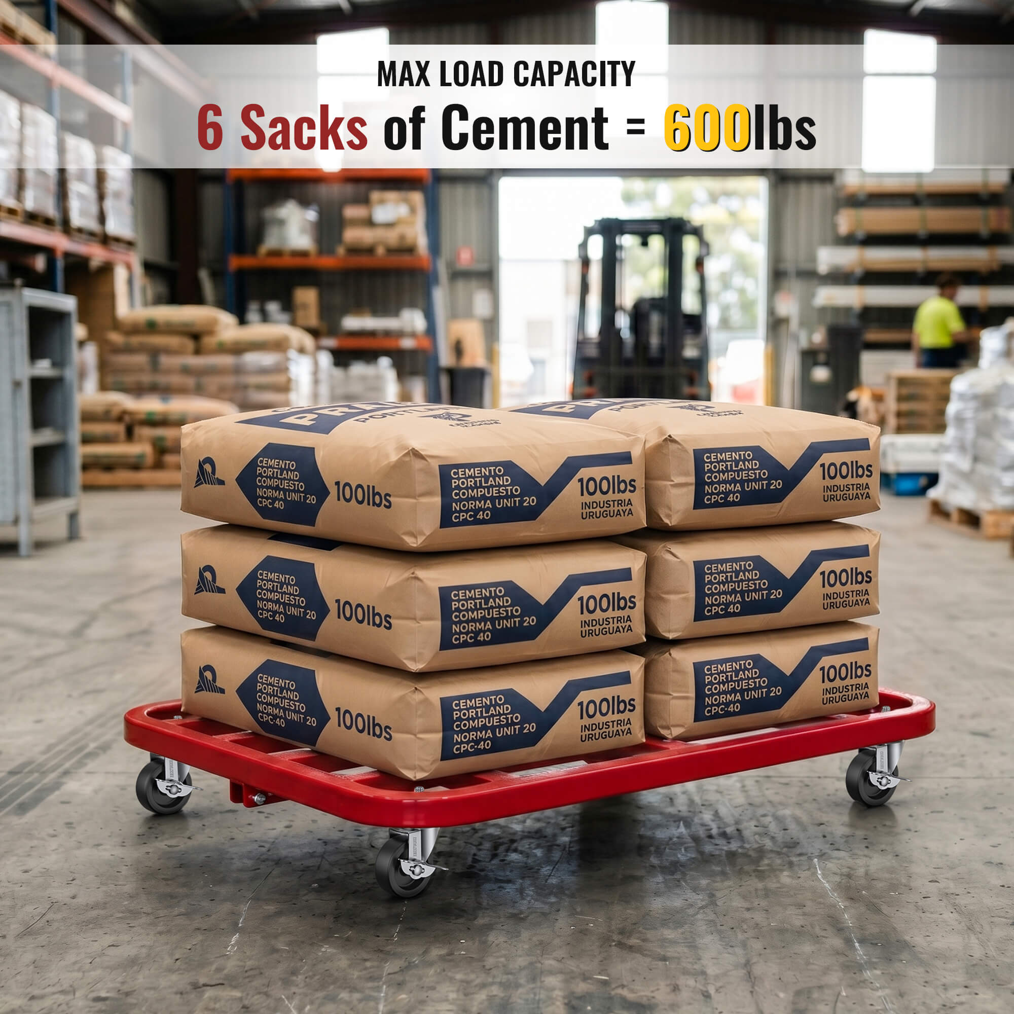 600 lb load capacity, 3 inch stem casters with threaded stem black - Holkie