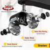 Grey smoothly roll in 360 degree, sturdy material rubber wheel - Holkie