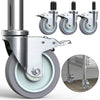 Adjustable Expanding Stem Casters 5 inches