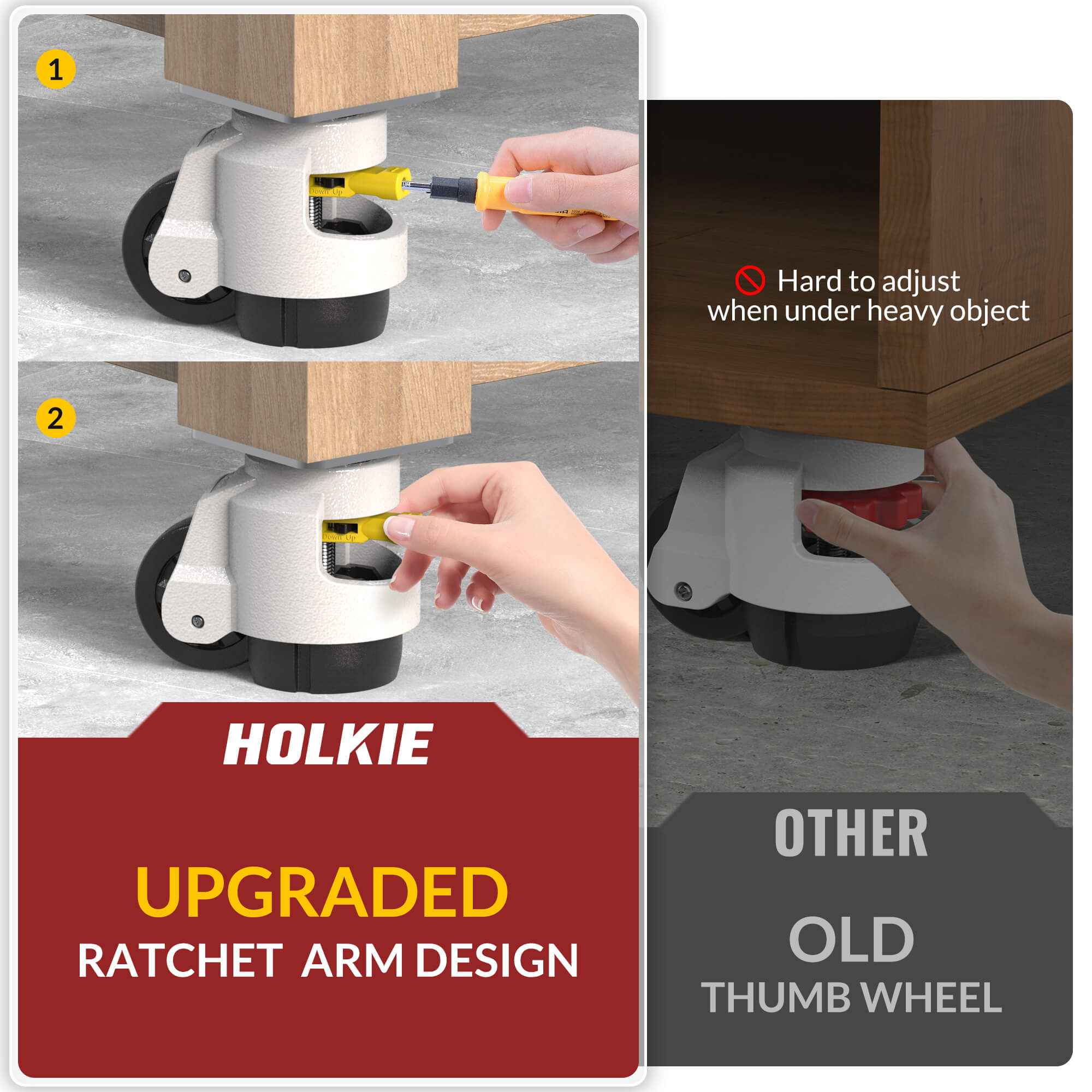 Leveling Casters 100