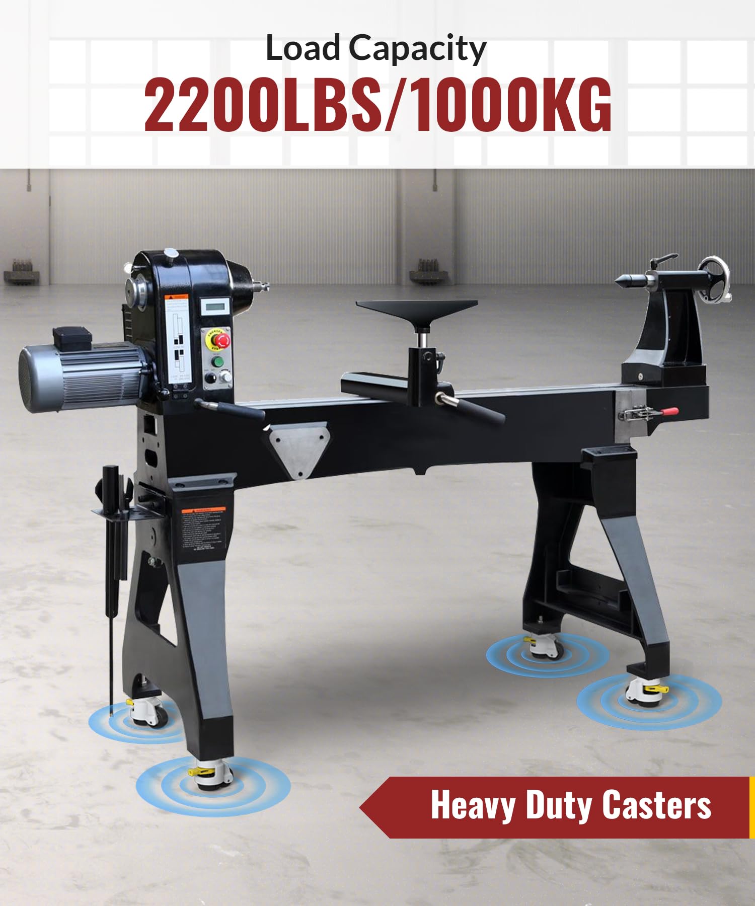 Leveling Casters with Threaded Stem TD60