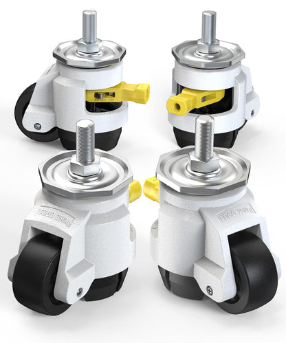 Leveling Casters with Threaded Stem TD60