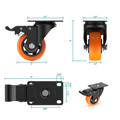 heavy duty casters