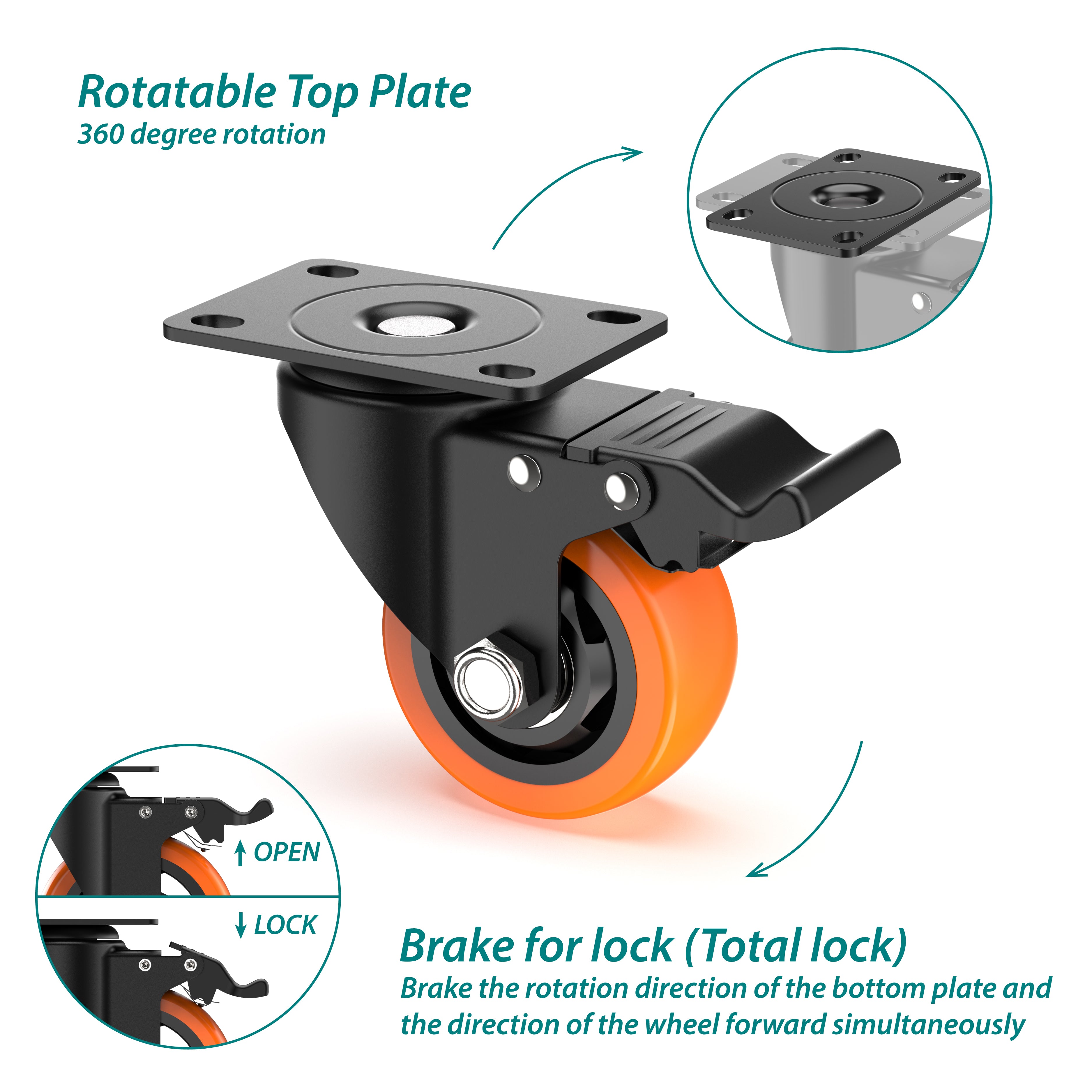 heavy duty casters
