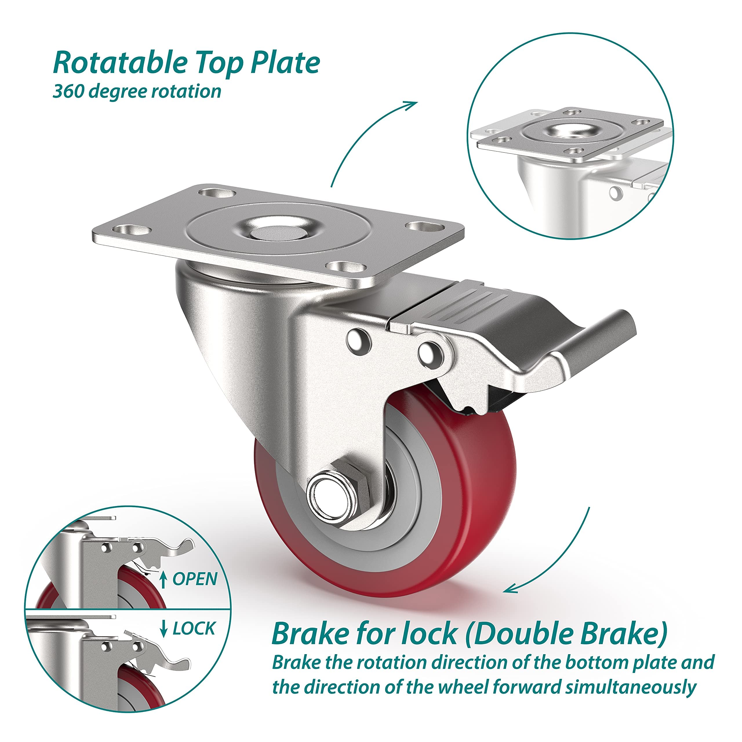 heavy duty casters