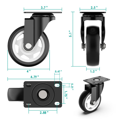 caster wheels heavy duty