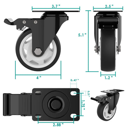 caster wheels heavy duty