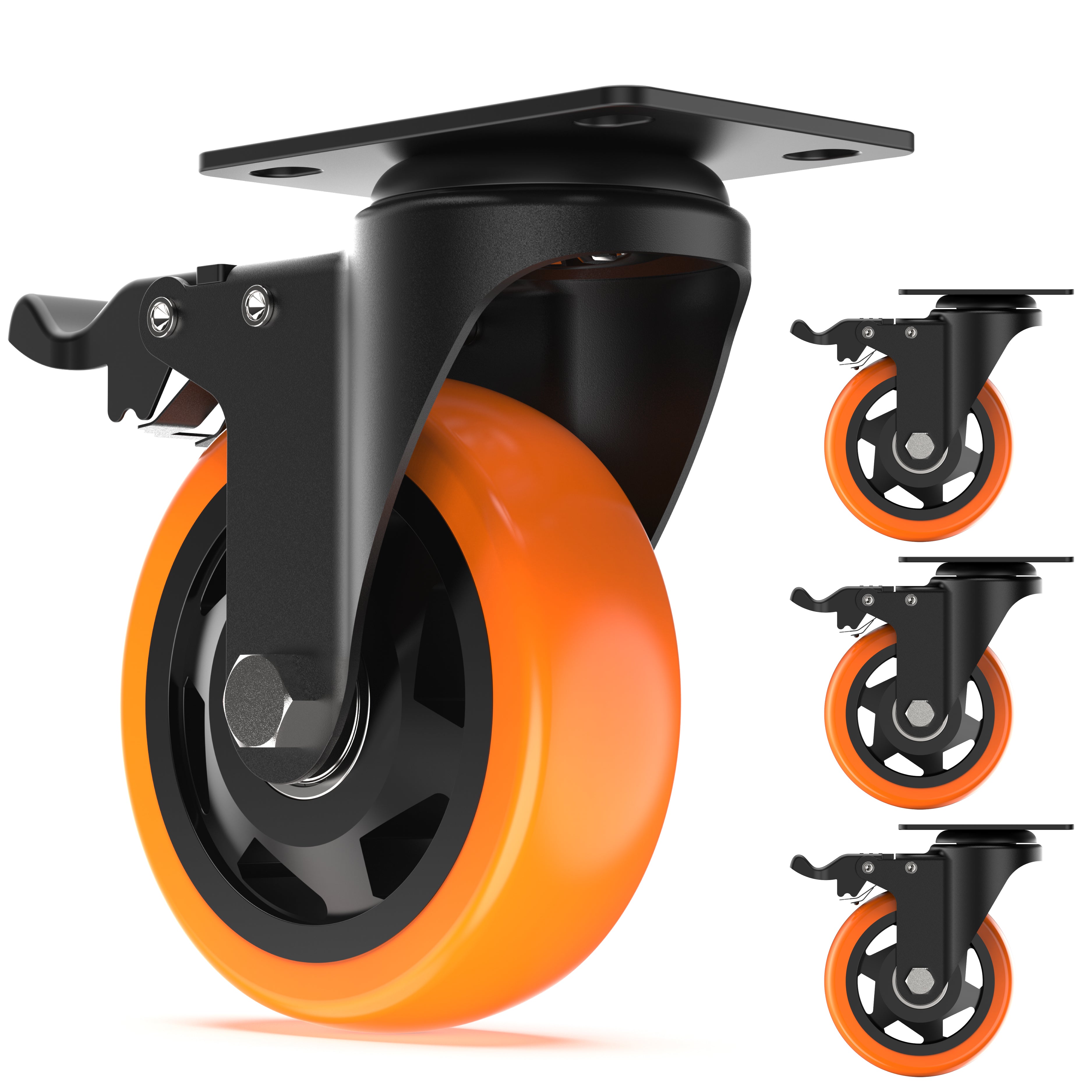 caster wheels heavy duty