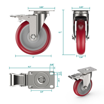 swivel casters